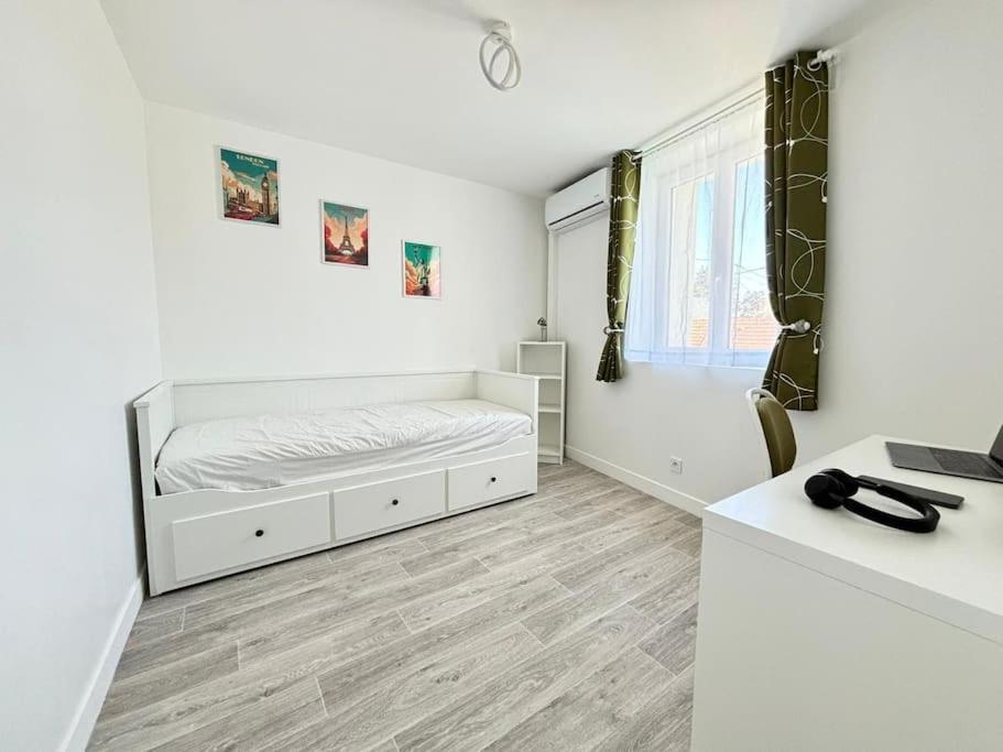 Sejour Magique Proche Aeroport Cdg Asterix Disney Et Paris Maison Toutes Commodites, Terrasse, Wifi, Clim, Lave Vaisselle Saint-Mard  Buitenkant foto
